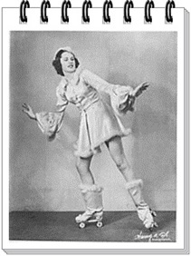 Our Mom (Betty Hathaway) Dancing On Skates